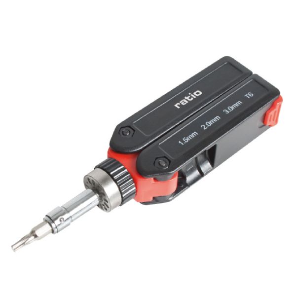 DESTORNILLADOR PRECISION+CARRACA 8EN1