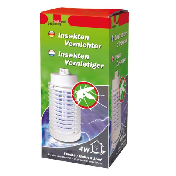 ELIMINADOR DE INSECTOS 4 W