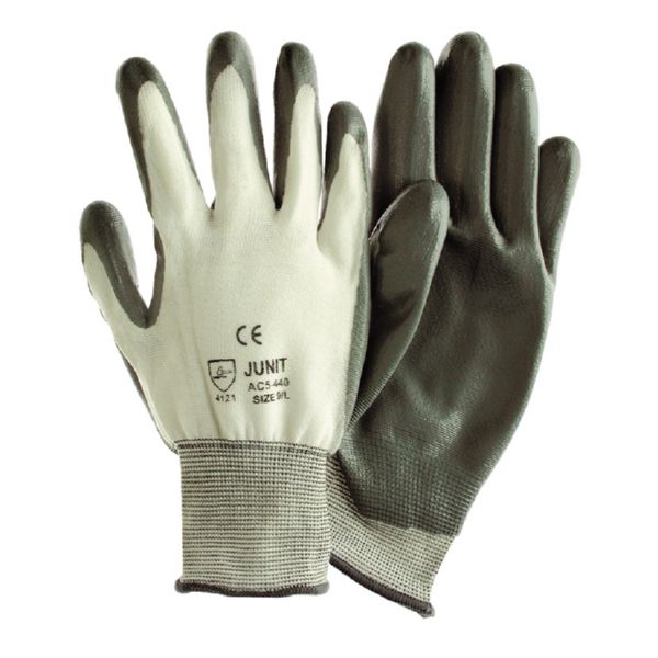 GUANTE POLIAMIDA NITRILO GRIS T/9