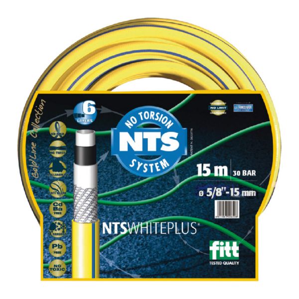 MANGUERA NTS WHITE PLUS 19MM 25MTS.